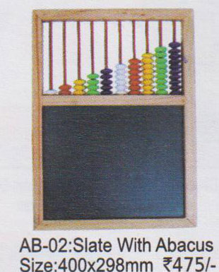 Slate With Abacus Manufacturer Supplier Wholesale Exporter Importer Buyer Trader Retailer in New Delhi Delhi India